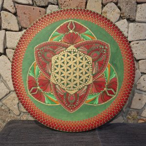 Mandala na platnu 30 cm