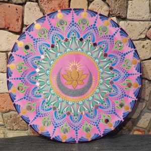Mandala na platnu 30 cm